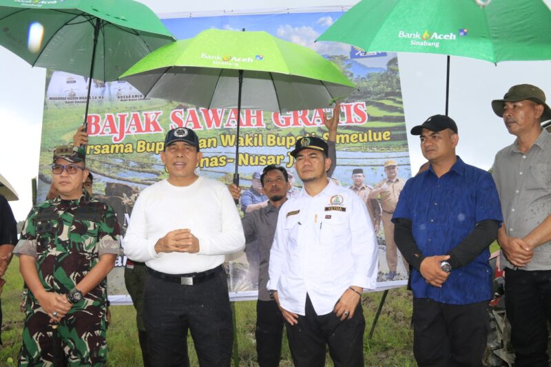 Launching bajak sawah gratis di simeulue