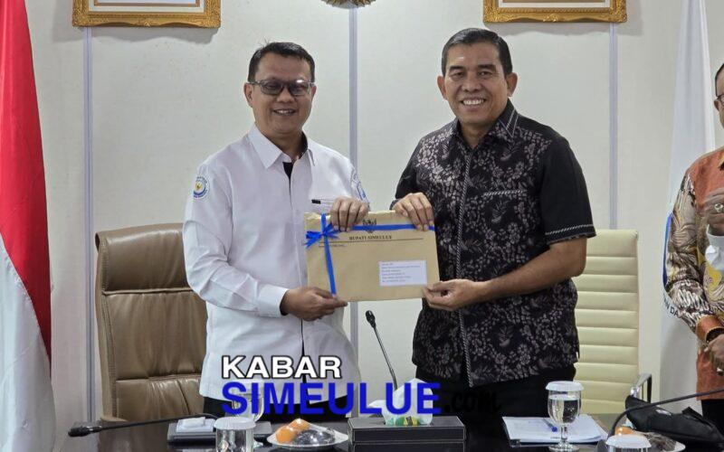 Bupati Simeulue Monas bertemu Sekretaris Jendral KKP RI di Jakarta