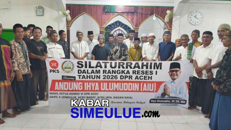 Reses Ihya Ulumuddin, SP., SH., MM di Desa Silengas
