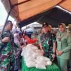 Dandim 0115/Simeulue di lokasi Bazar TNI di Sinabang