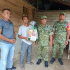 Tgk.Musliadi, Mantan Ketua KPA Simeulue saat di sambangi oleh utusan Dandim 0115 Simeulue