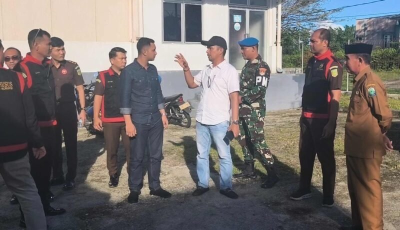 Foto: Penggeledahan kantor PT.Perindo Simeulue
