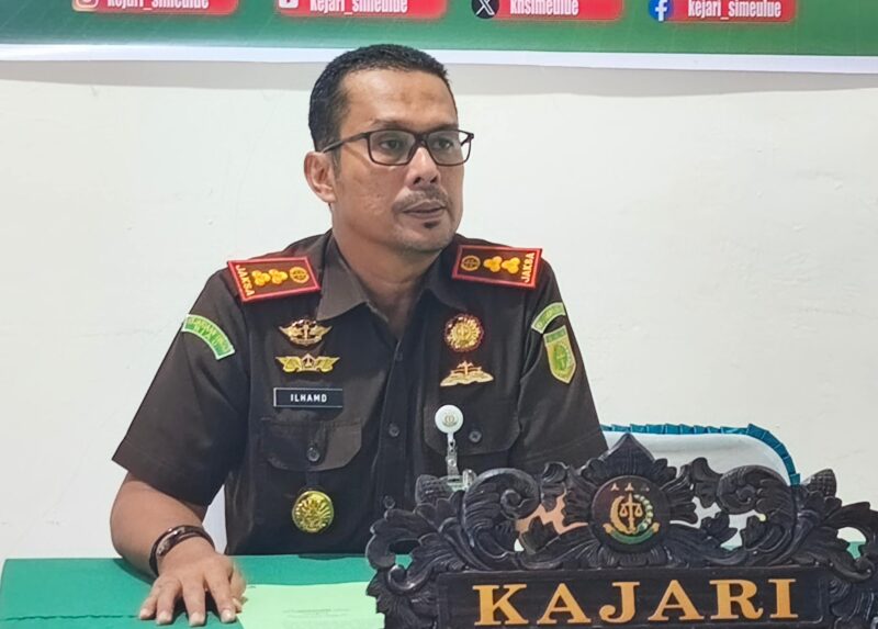 Kajari Simeulue Ilhamd Wahyudi